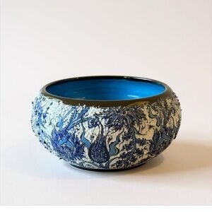 Blue and White Decorative Bowl